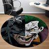 1pc Batman Joker Office Round Area Rug, Under Office Chairs Bedroom Living Room Home Decor, Room Deco, Available in Various Sizes