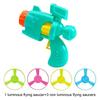 Cats Interactive Flying Saucer Gun Luminous Flying Disc Bamboo Dragonfly Discs Pet Training Exercise Toys for Pet Cats & Dogs