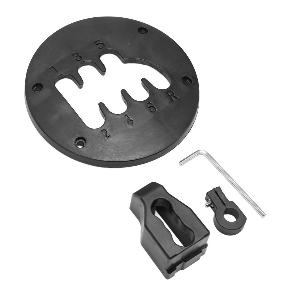 Mold Damping 6 Speed Short Throw Shifter Mid Plate Real Feel Gear Upgrade Accessories for Thrustmaster TH8A