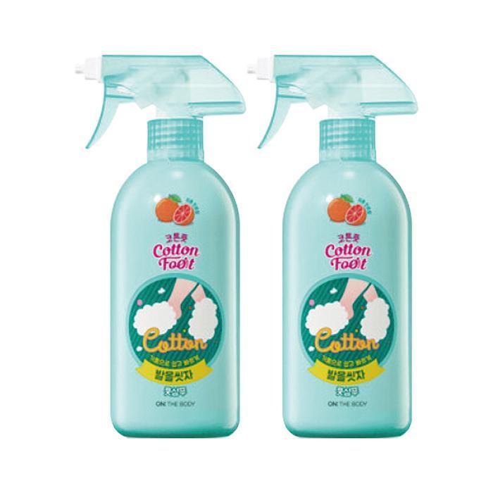 ON THE BODY Foot Wash Cotton Foot Shampoo Grapefruit Scent 385ml (2ea) (19146799)