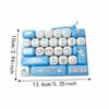 26 Key Decompression Button Toy Cute Design Keyboard Keychain  Accessories Gift