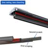Front Wiper Accessorie Double Rubber Car Wipers for Fiat 500 312 500 500C 500L 500X Bravo 2007- Wipers Brushes New Upgraded