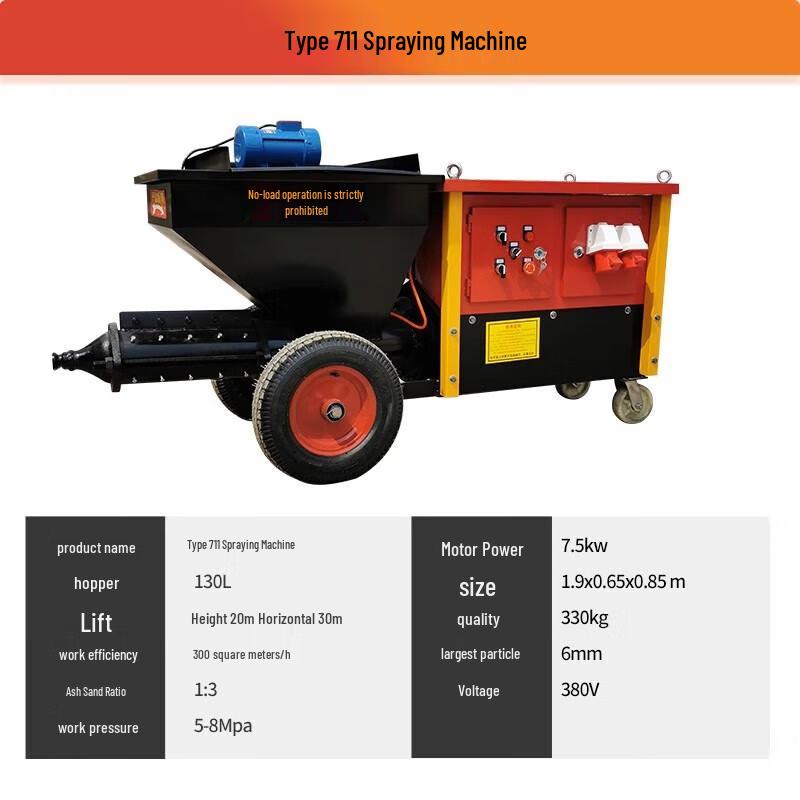 Kodehe Cement Mortar Spraying Machine CN plug (adapter included)