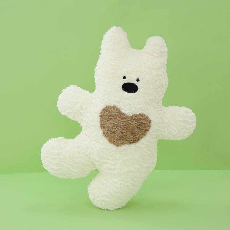 Adorable West Highland White Terrier Plush Pillow Soft Cuddly Toy For Kids