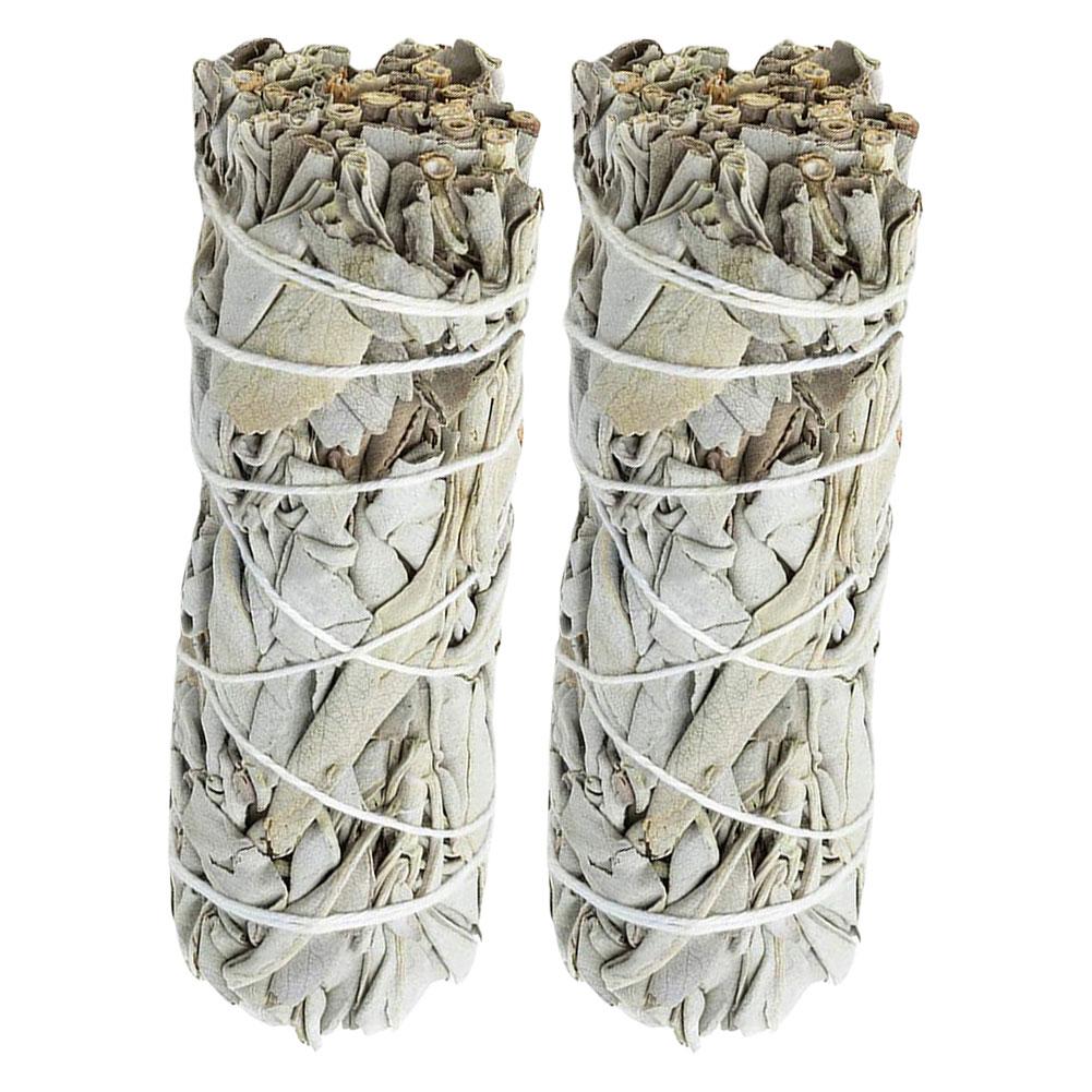 

Natural White Sage Bundle Smudge Sticks 4 Inch White Sage Sticks White Sage Smudging Wands for Meditation Smudging and Cleansing