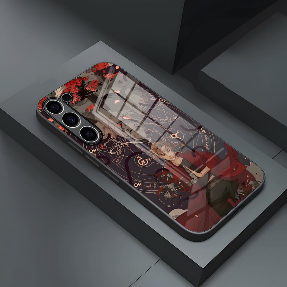 

Anime Fullmetal Alchemist Phone Case For S23 Samsung S24 S25 Ultra S22 S20 Fe S21 Plus A54 A34 A24 A53 A16 A14 Glass Cover Samsung s22ultra