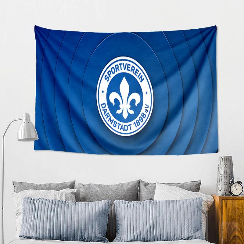 Sport Darmstadt  Tapestry, Unique Design Tapestry, Wall Decor for Bedroom,Livingroom, Playroom,Heartwarming Fan Holiday Gifts