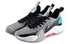Li Ning Speed 7 Cushioning Slip Resistant Abrasion Resistant Low Top Basketball Shoes Men's Gray Black Blue ABPT013-4