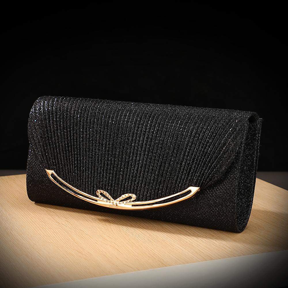 Ladies' Wedding Bride Bridesmaid Clutch Bag Elegant Socialite Party Banquet Evening Dress Bag Detachable Chain Single-shoulder