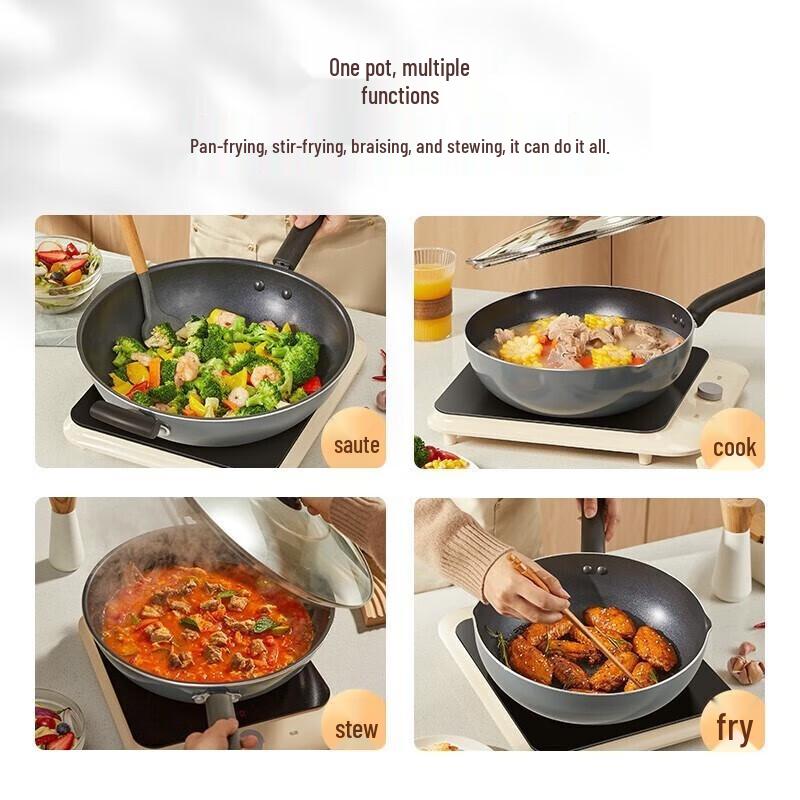 Supor Blue Diamond Non-stick Wok