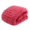 Handmade Thick Wool Blanket Knitted Throw Large Soft Bed Home Sofa Bedspread