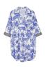 Women's Style Dress Tropical Patterned Wide Fit Midi Woven 100% Cotton Beach Dress