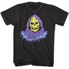 Masters of the Universe Roztavený Skeletor Pánské Tričko Zlý Pán He-Man Šedé Unisex Tričko