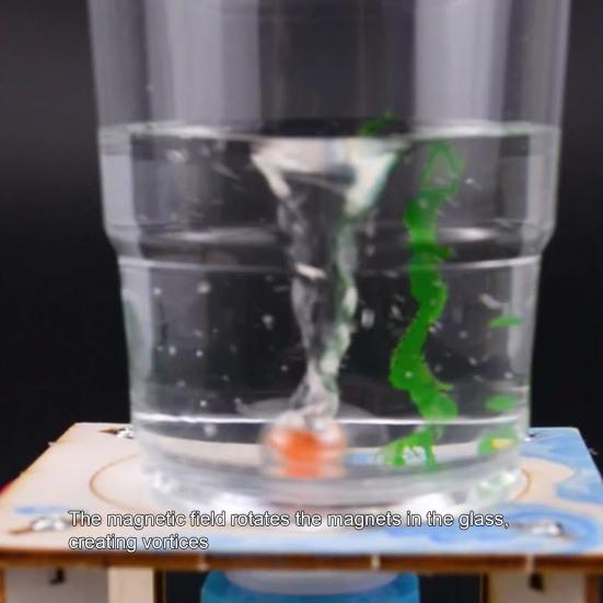 Electric Vortex Experiment Eco-friendly Stimulate Learning Interest Plastic Children Science Electric