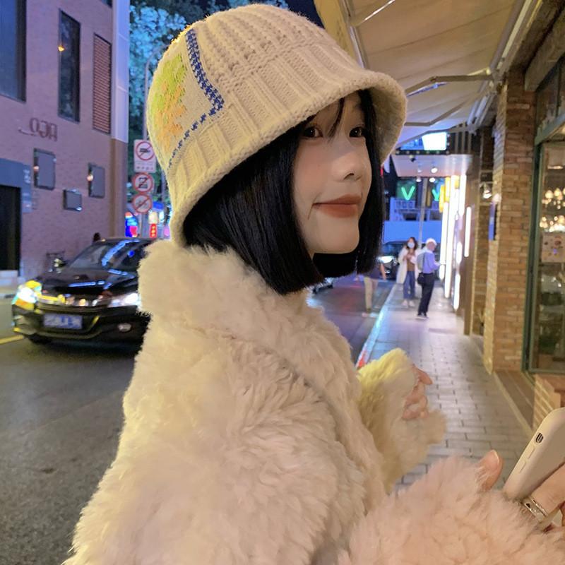 Knit Warm Stylish Bucket Hat For Women Trendy Fisherman Winter Beanie Comfortable Fit