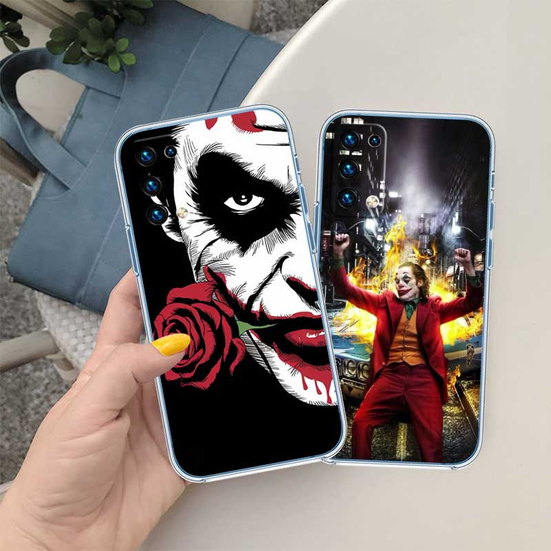 RE40 Joker Transparent Phone Case for Motorola Moto G10 G20 G30 G31 G32 G34 G35 G41 G42 G50 G51 G52 G55 G60 G60S G62 G71 G72 G75