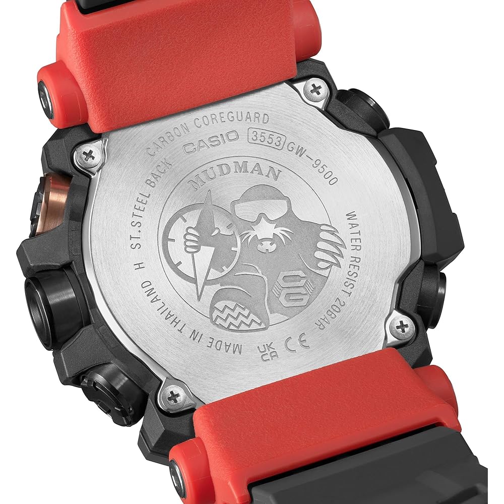 Casio G-Shock GW-9500-1A4 Digital Watch Black Resin Strap Water Resistant