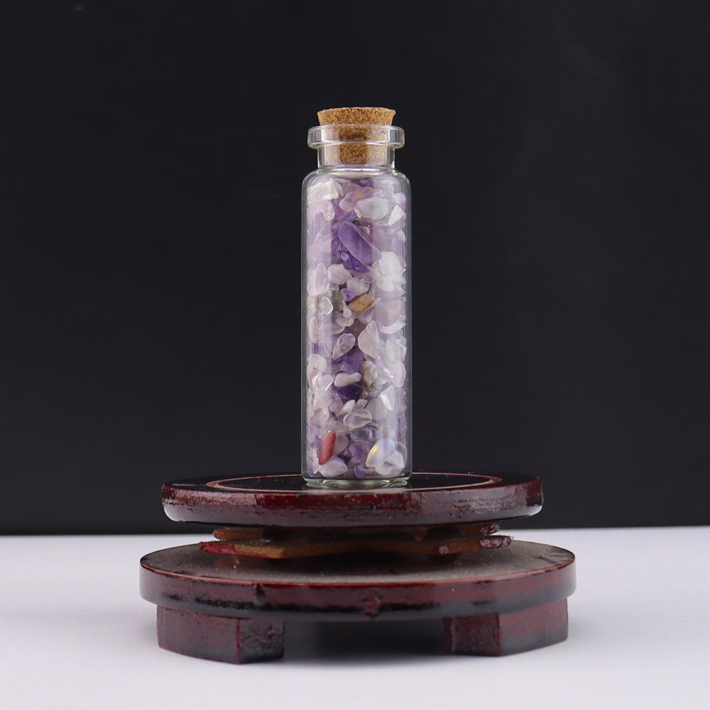 Seven-Color Gemstone Crystal Tree Bottle
