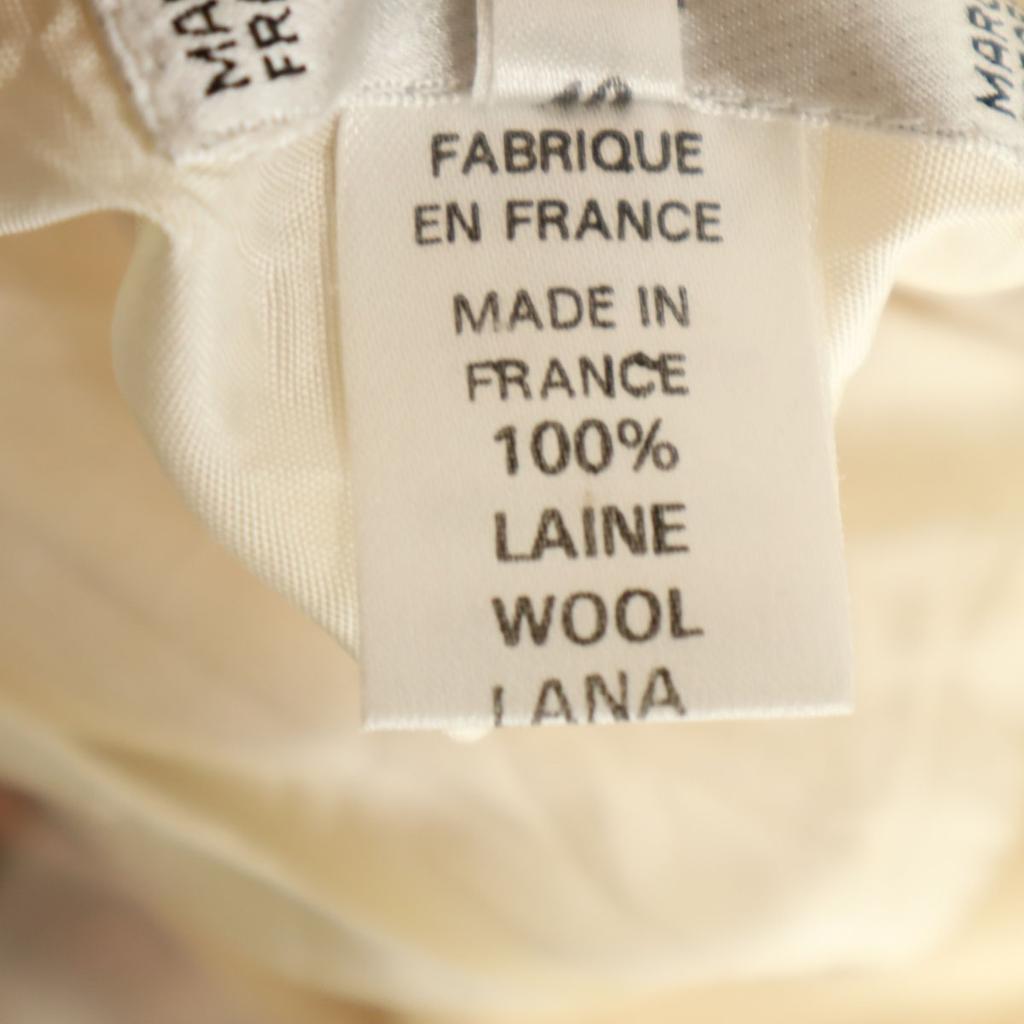 Celine Made In France Mimole Length Tight Skirt 40 Beige Women Used