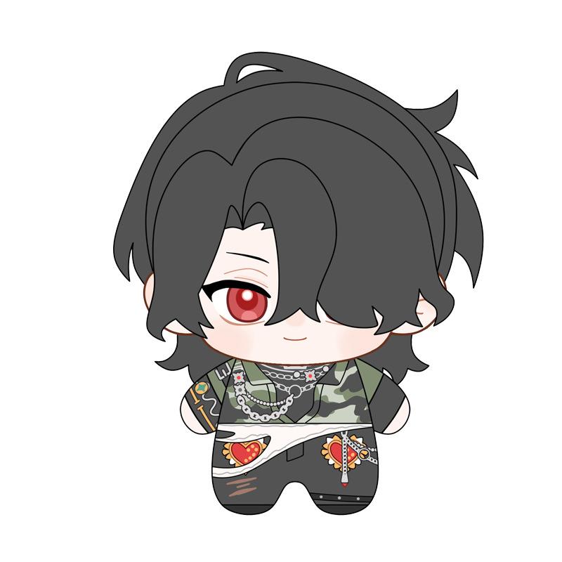 10Cm Ensemble Stars Plush Doll Cartoon Printed Sakuma Rei Stuffed Toy Fans Holiday Birthday Gift Pendant Plusie Doll