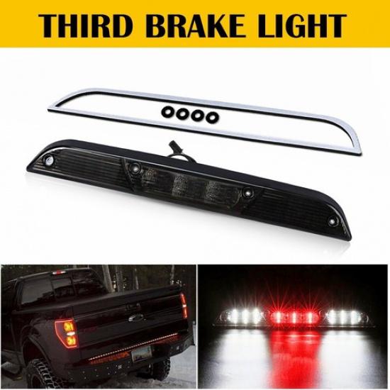 For 15-20 Ford F150Super Led Duty Third 3Rd Tail Brake Light Cargo Lamp Tinted