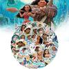 Moana 50pcs Cartoon Paster Decorative Water Bottle Waterproof Sticker Gifts