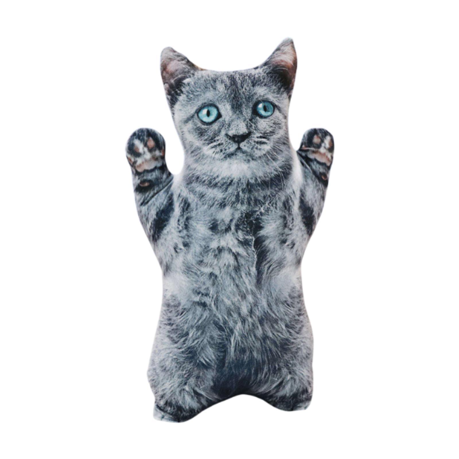 

Cat Shaped Throw Pillow Decorative Pillow for Office Chair Sofa Car