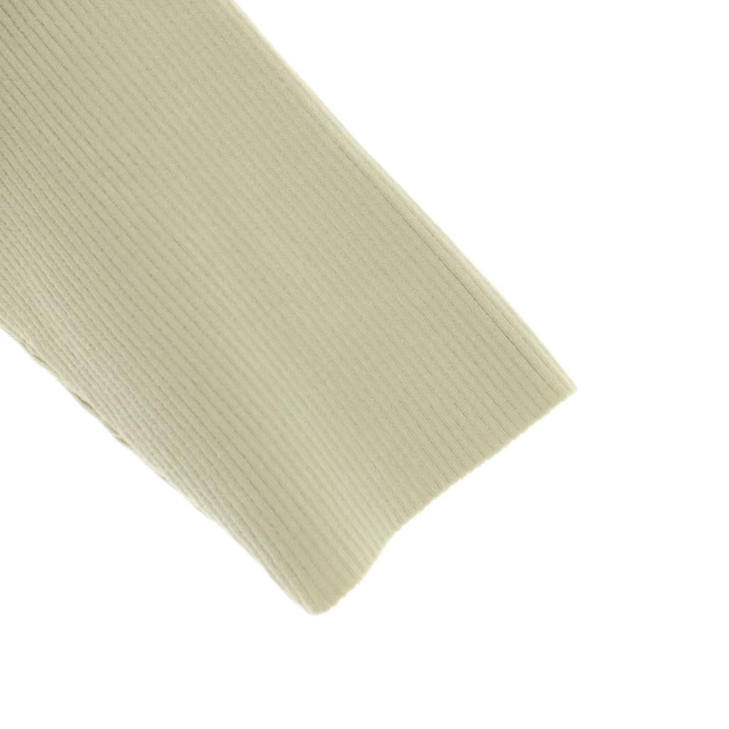 Unused FRAY I.D Short Sleeve Twisted Color Combination Off-the-Shoulder Pullover Knit Women Used