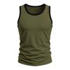 Men's Athletic Tank Top Gym Workout Sleeveless Shirt Moisture Wicking Breathable Stretch Fabric Loose Fit Training Vest