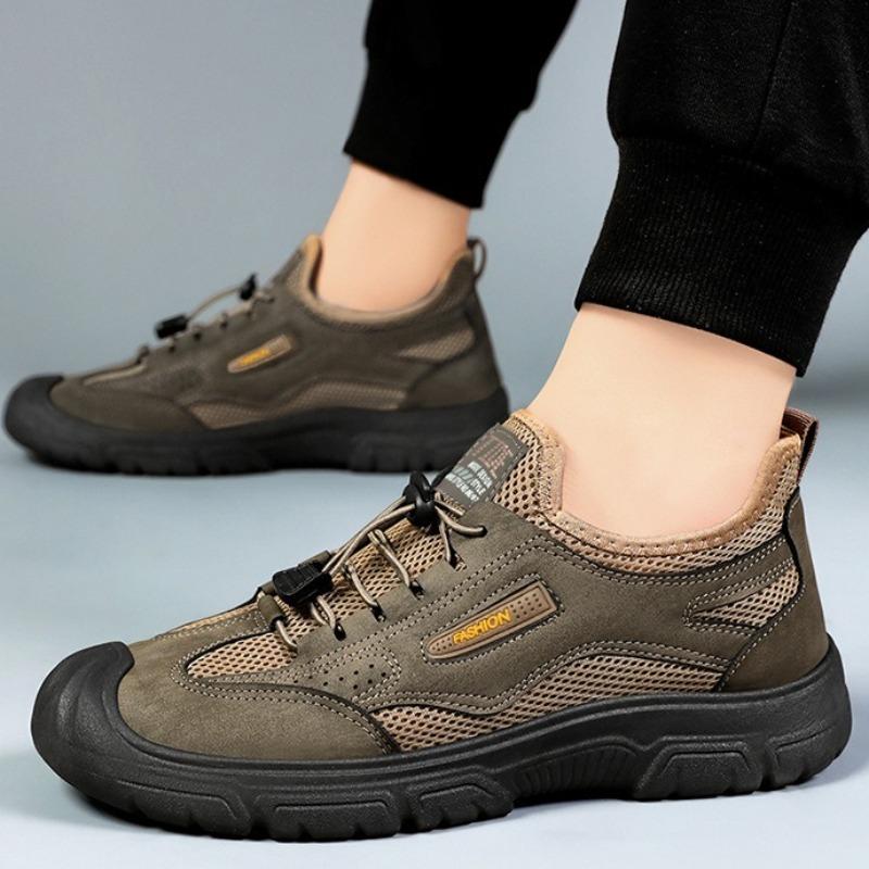 Mode Herren Atmungsaktive Kletterschuhe Mode Tennis Herren Freizeitsneaker Outdoor Rutschfest Dämpfende Arbeitsschuhe Freizeitschuhe Zapatos Hombre
