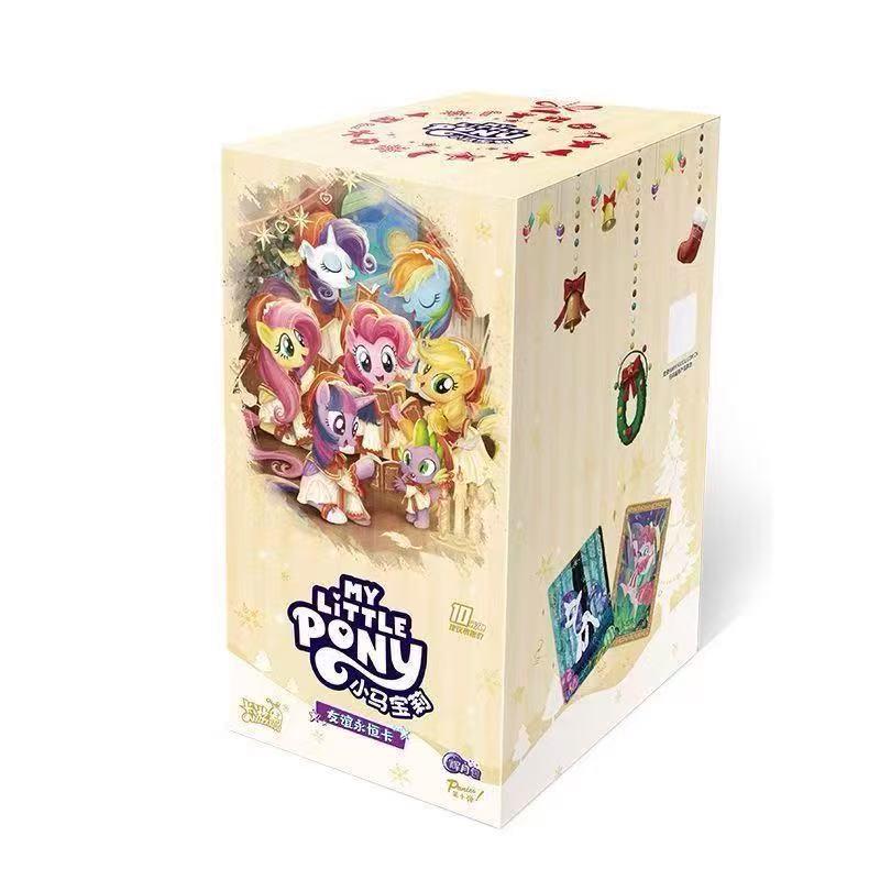 My Little Pony 10th Series 9th Edition Card Box: Huiyue ZR, Qu Ying, Rainbow, 7 Genuine Game Cards Album