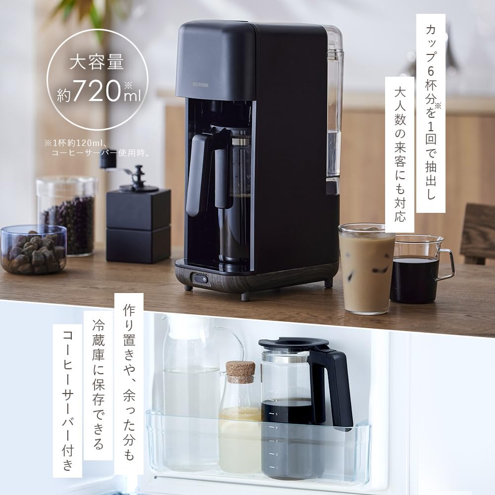 Iris Ohyama Drip Coffee Maker CMS-0800-B