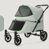 Large Dog Pet Strollers Carts Foldable Pet Carriers Large Capacity Dog Cart for Elderly Dogs Golden Retriever Carriers Supplies