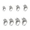 Men's Dragon Head Rings With Nordic Designs Durable Stainless Steel Rings Jewelry Accessory For Fashion Enthusiasts