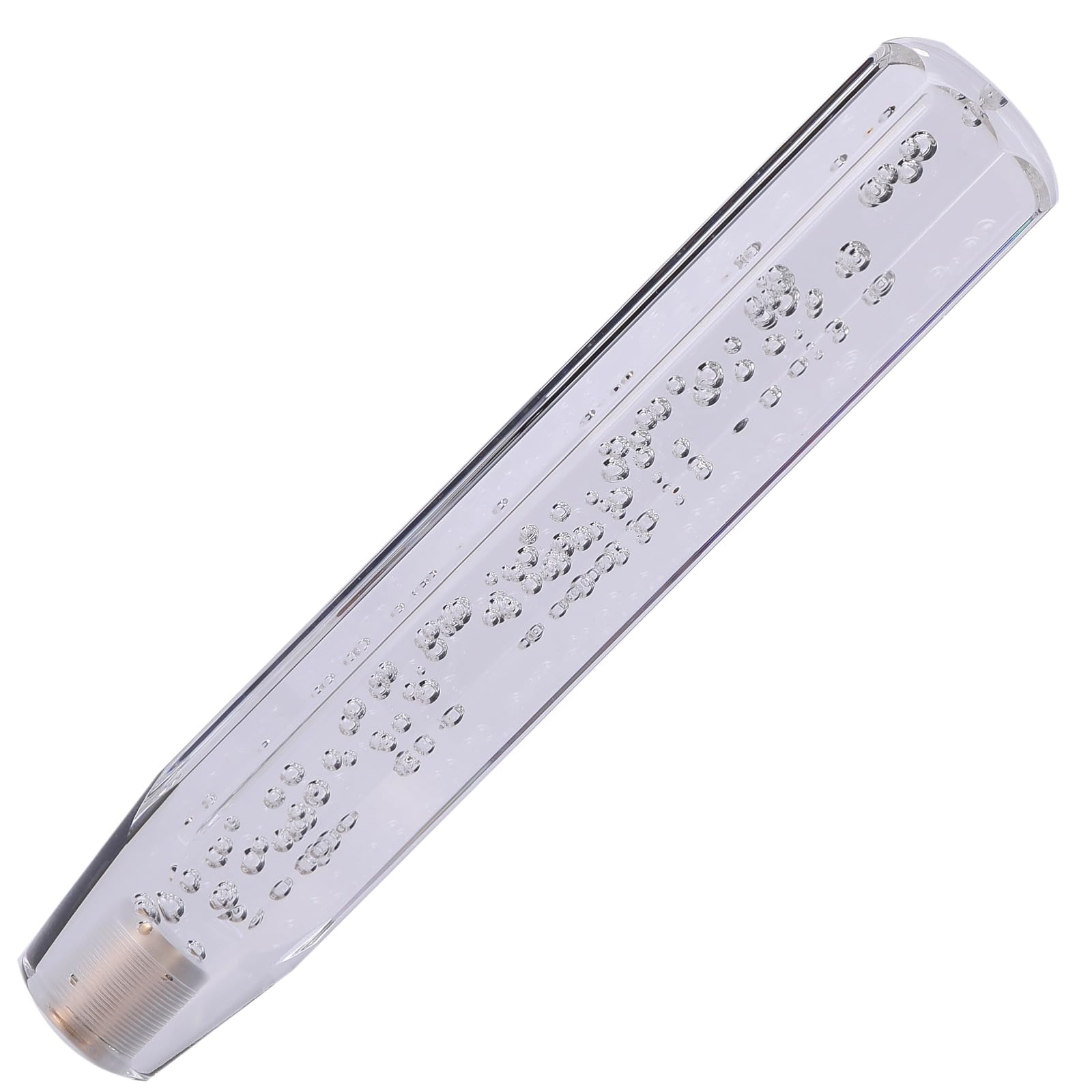 

Rubonarie 250mm Crystal Shift Knob Extension for Trucks, Bubble-Style Design, Octagonal, Universal Fit for MT and AT (Clear)