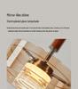 Mid-Century Wabi-Sabi Pendant Light - Japanese Solid Wood, Three-Head Design for Dining Room or Bar Counter