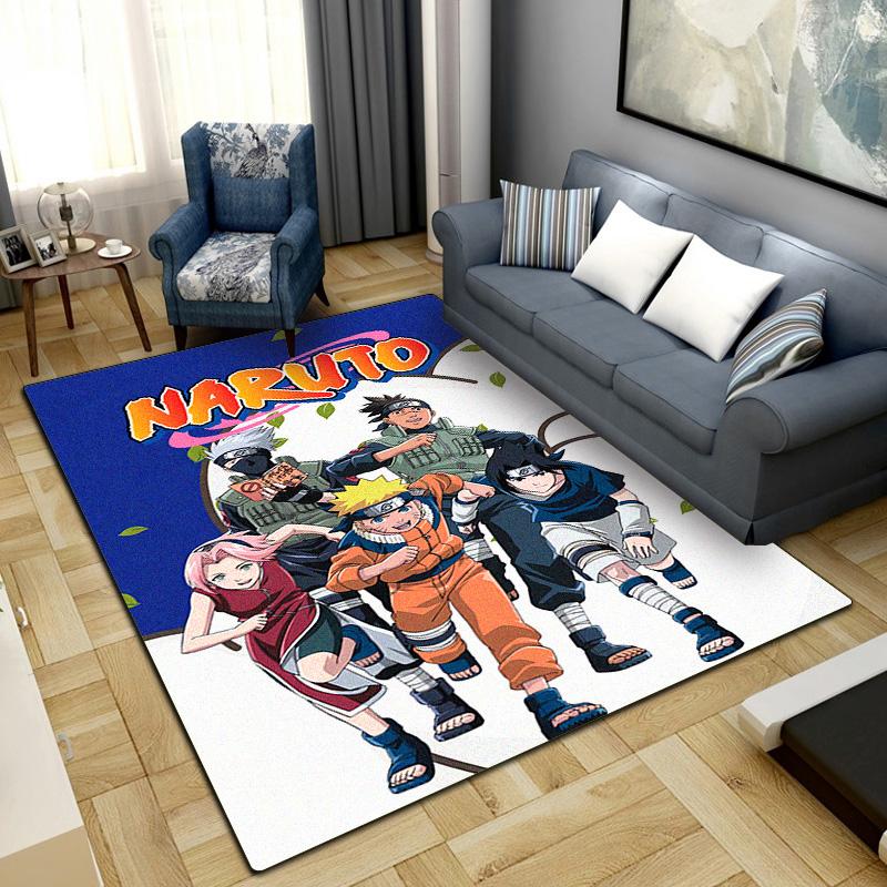 Anime-Naruto  Area Carpet for Living Room Bedroom Home Decor Cool Movie Mat Floor Mat -LXR43