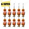 Halloween Hanging Pendant Decor Pumpkin Black Cat Ghost Skull Ornament for Party Day of the Dead Halloween Decoration for Home