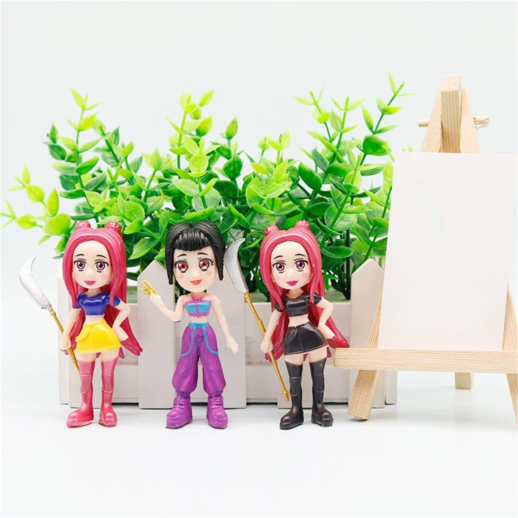 8-piece Doll Set, 4-inch Cute PVC Dolls, Fan Gift, Children's Gift, Home Decor