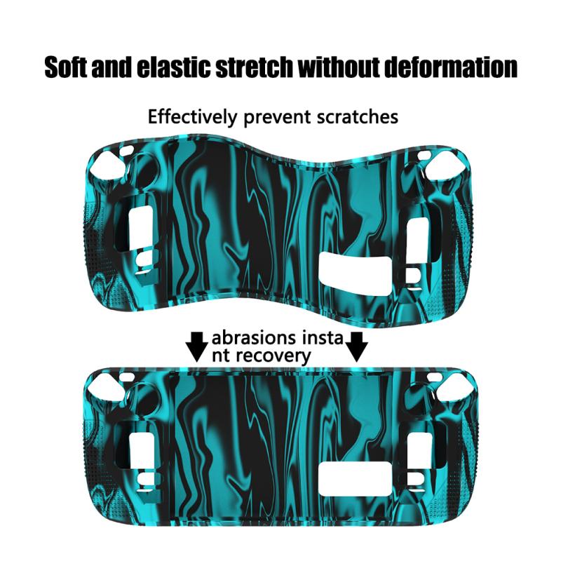 Силіконова захисна кришка ігрової консолі проти ковзання, сумісна з футляром для консолі Steam Deck Аксесуари