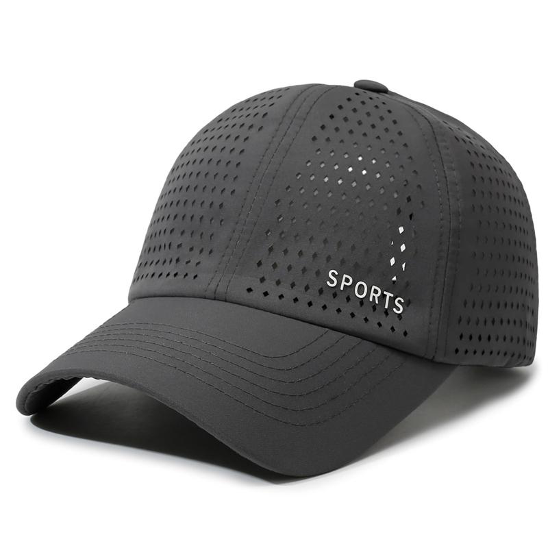 Breathable Quick-Drying Baseball Cap Men's Outdoor Sunscreen Cap Mesh Breathable Sports Cap
