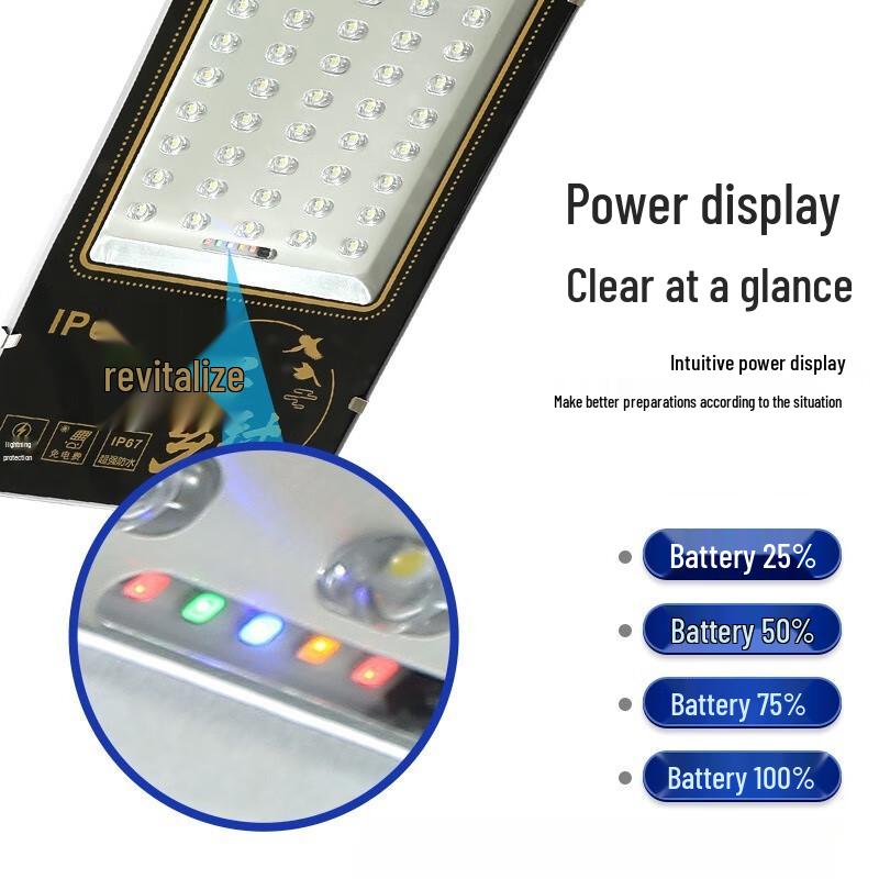 UOSU 11000W Wide-Angle Solar LED Street Light