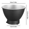 7 Zoll Standard Reflektor Diffusor Lampenschirm Schale mit Wabenraster für Bowens Mount Studio Blitzlicht Speedlite