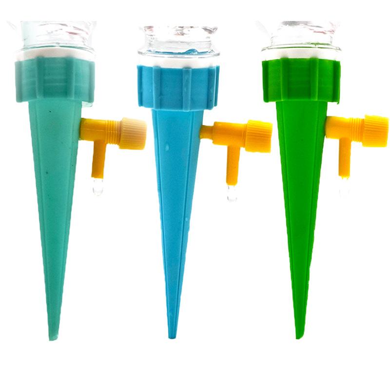 

10 шт. Самообслуживающееся устройство для ленивого полива цветов, устройство для автоматического полива, бытовое устройство для капельного полива с регулируемым расходом, Regular