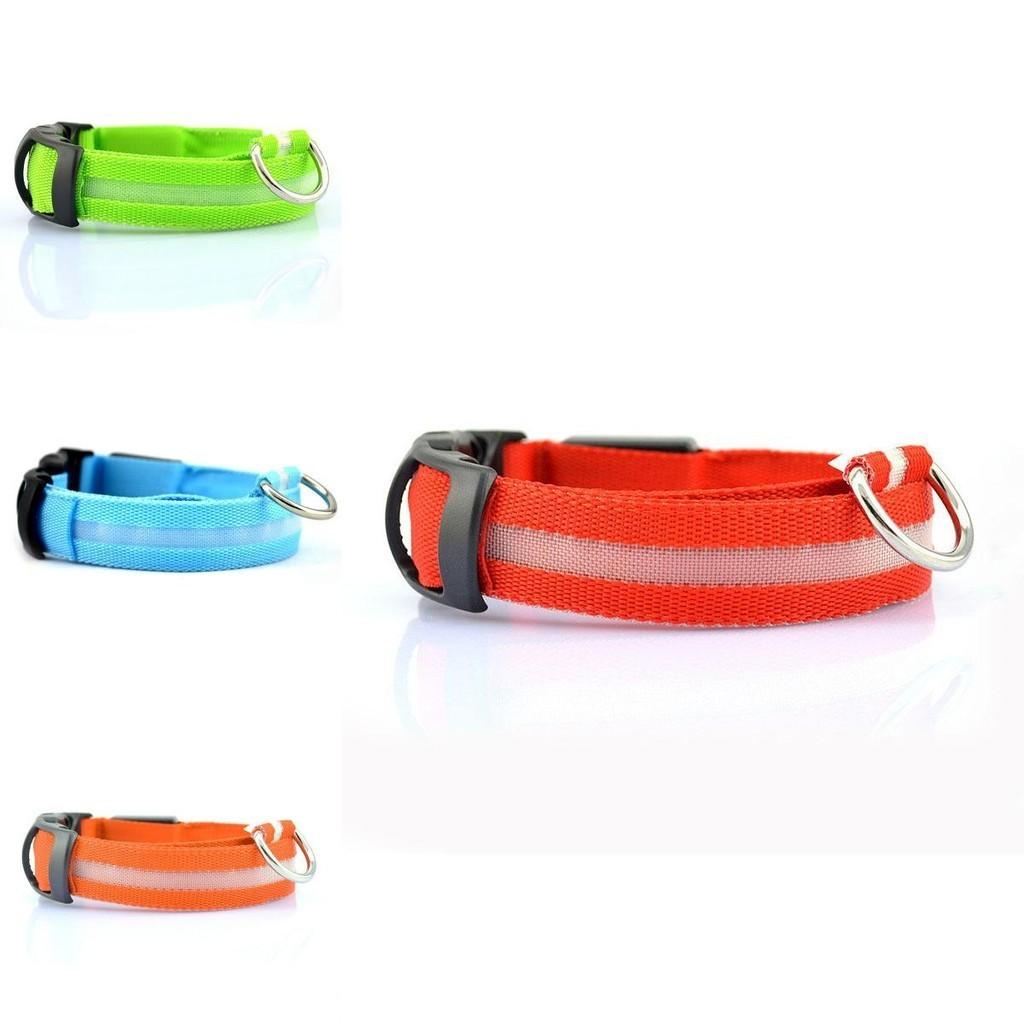 Pet Lighted Dog Collar With Rechargeable Led For Pets Gift During Christmas