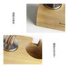 Umora Tamping Mat Oak Tamper Stand Coffee Powder Maker Stability Tamper Pad Handle Powder Press (Design B)