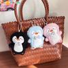 Adorable Cartoon Bow Tie Penguin Plush Keychain Cute And Charming Penguin Stuffed Doll Pendant Backpack Decoration Pendant Accessories Present