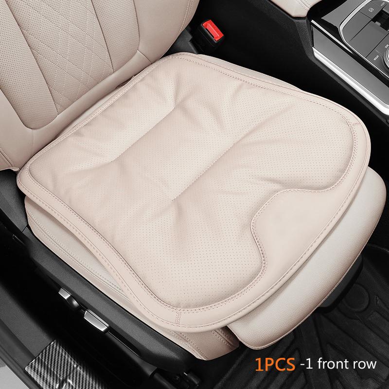 NAPPA Leather Car Seat Cushion For Driving ,For Tesla Model 3 Model Y L Model X Non-Slip Bottom Protector Breathable Covers