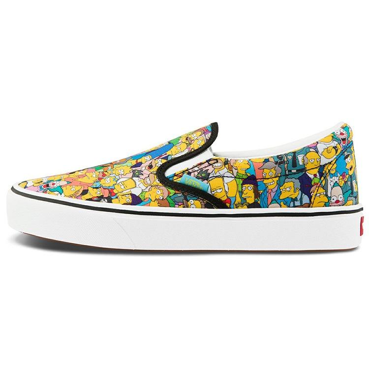 Vans The Simpsons x ComfyCush Slip-On  Springfield  Men s VN0A3WMD1TJ EU 36.5