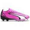 Puma Ultra Match Low AG FG Soccer Shoes Unisex Soccer Shoes Pink White 107754-01